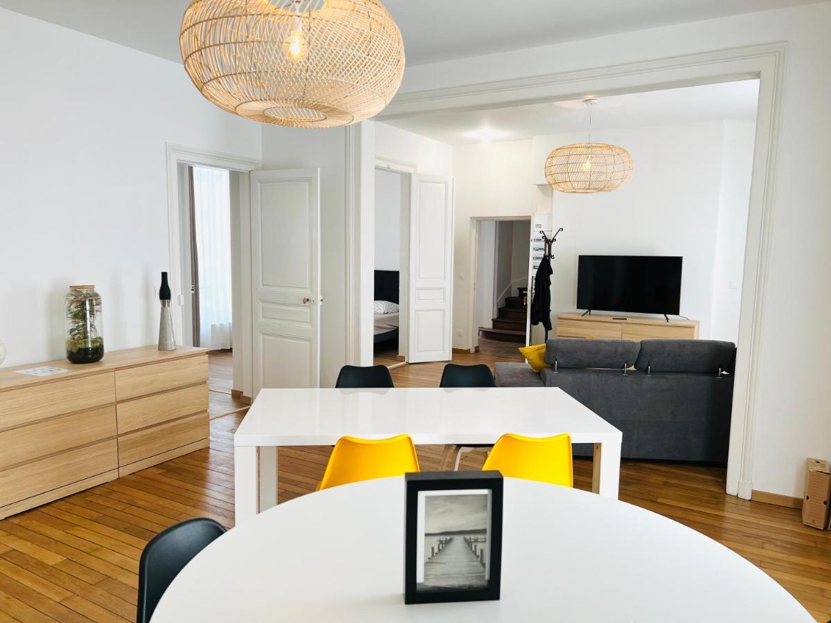 Chic Appartement Type 4 / Parking Prive Reims Exterior foto